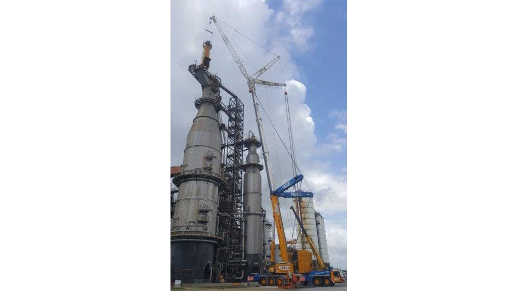 Concord Cranes Helps Install New Ship Loaders At Richards Bay