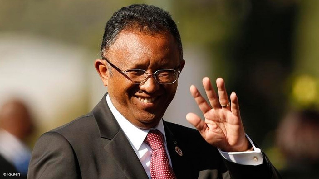 Madagascan President Hery Rajaonarimampianina