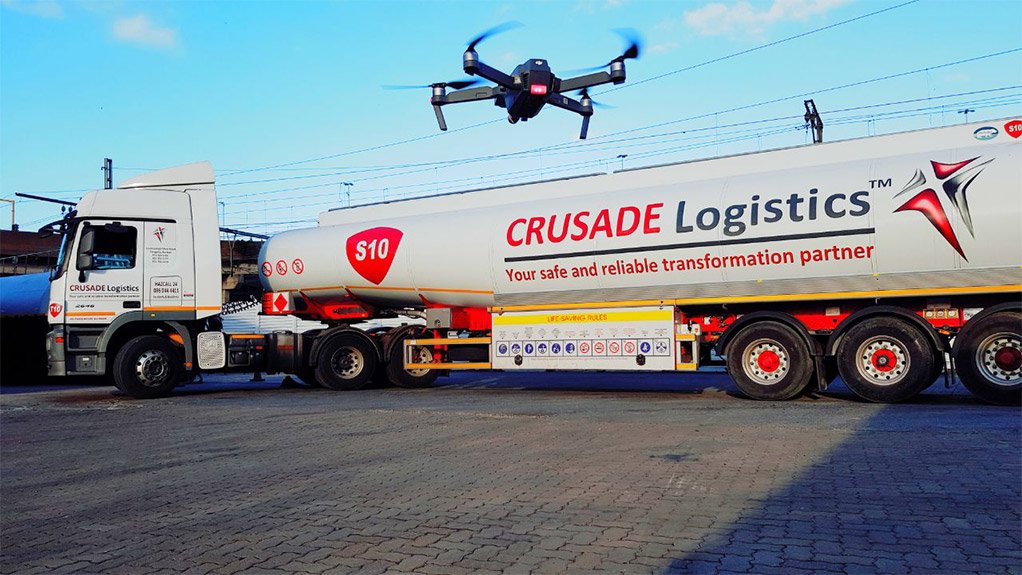Crusade Logistics using drone technology