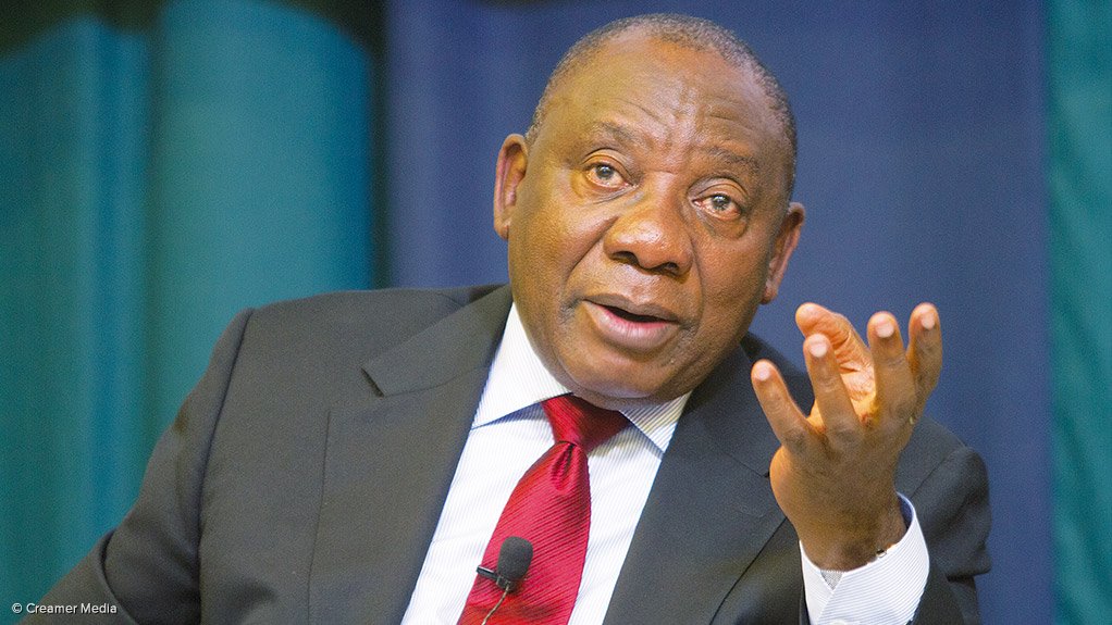 PRESIDENT CYRIL RAMAPHOSA The issue of high-demand spectrum is increasingly becoming a pressing issue, not only for industry but also for government