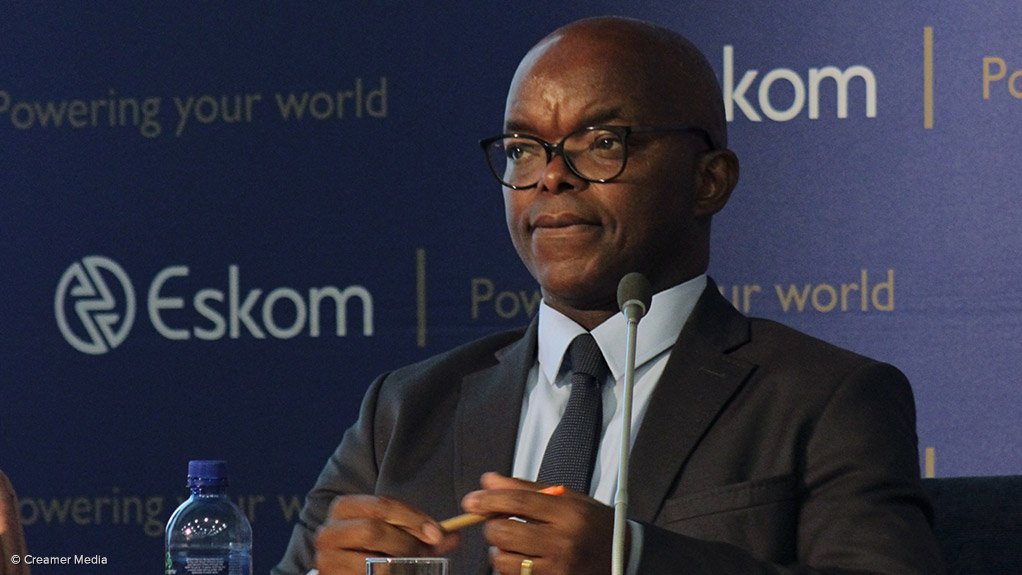 Eskom Grop CEO Phakamani Hadebe
