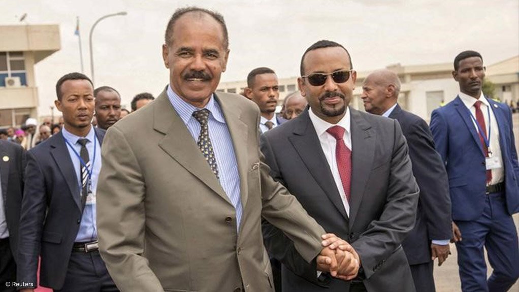 Eritrean President Isaias Afkwerki & Ethiopian President Abiy Ahmed