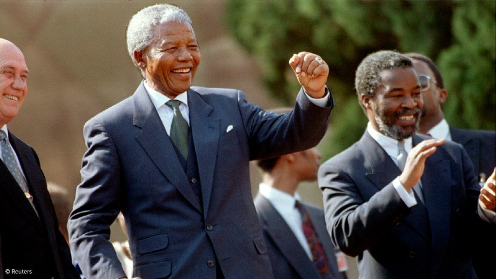 Nelson Mandela & Thabo Mbeki
