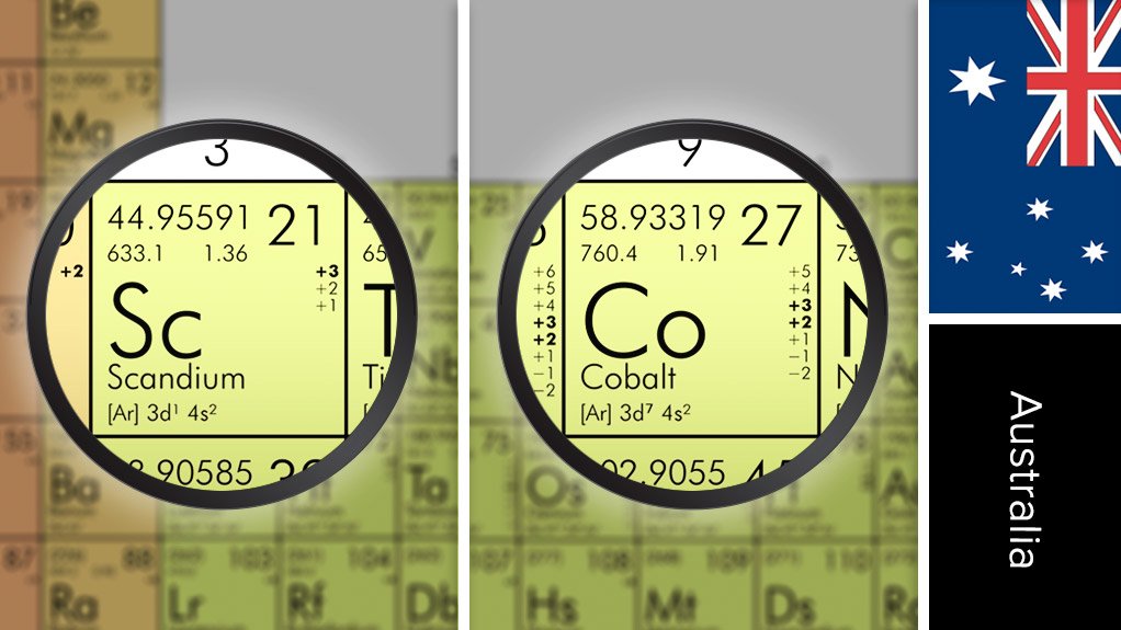Owendale scandium and cobalt project, Australia
