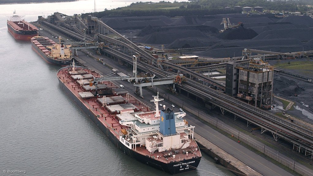 RICHARDS BAY COAL TERMINAL 
Richards Bay Coal Terminal coal prices are high, but South African producers are not selling much because they are priced out of the market
