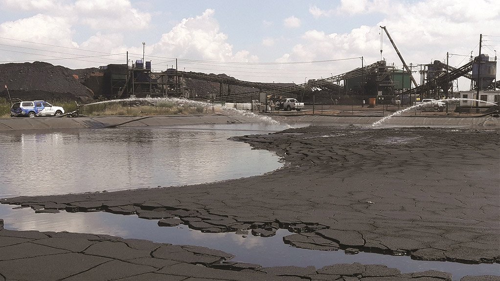 Desilting Coal Fines From Process Water Ponds