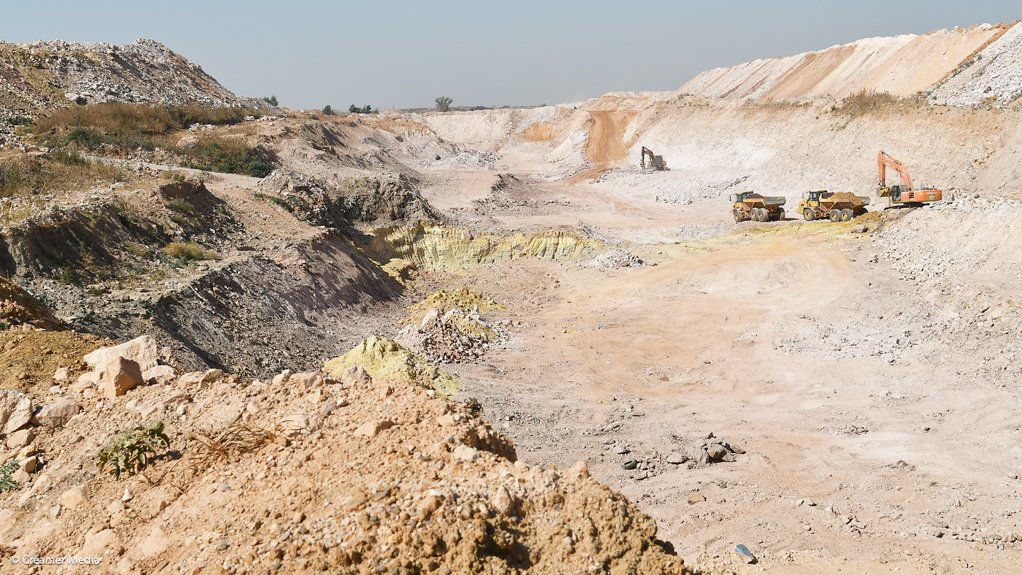 West Wits' opencast mine near Roodepoort 
