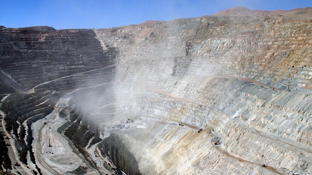Workers at Codelco's Chuquicamata copper mine in Chile walk off job