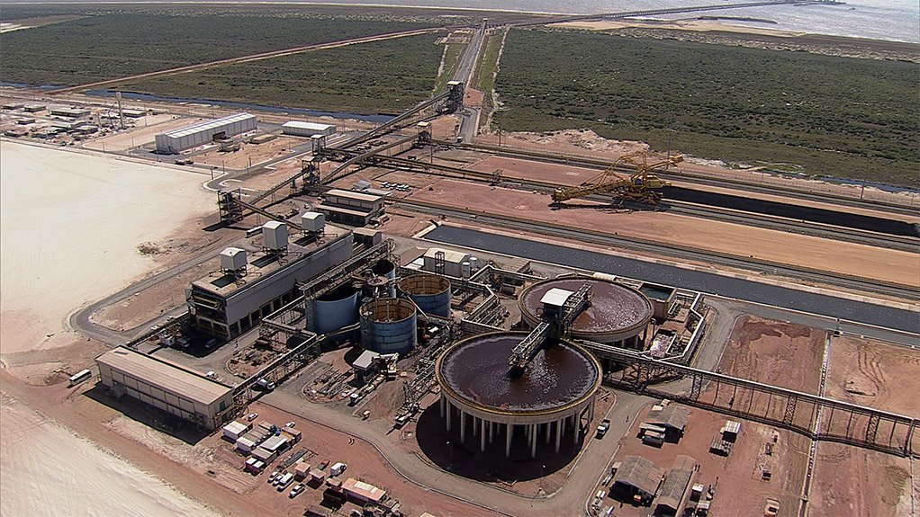 MINAS-RIO PLANT  
Anglo American reduced Minas-Rio’s full year production guidance from around 15-million tons, to 3-million tons, following two consecutive leaks on its 530 km iron ore slurry pipeline. 
