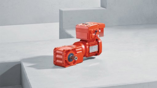 Compact aluminium gear units used in  F&B industry 