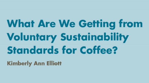 What Are We Getting from Voluntary Sustainability Standards for Coffee?