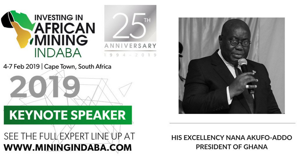 Mining Indaba confirms President of Ghana as Keynote speaker for 25th Anniversary celebration in 2019