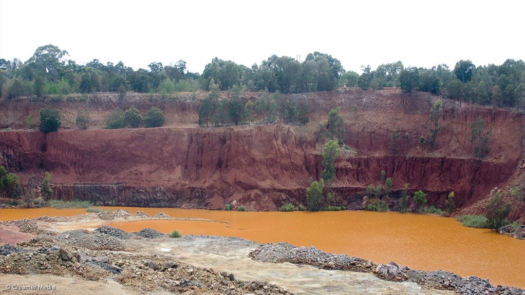 INDUSTRY ISSUE 
Acid mine water is a by-product of the mining and mineral industry 