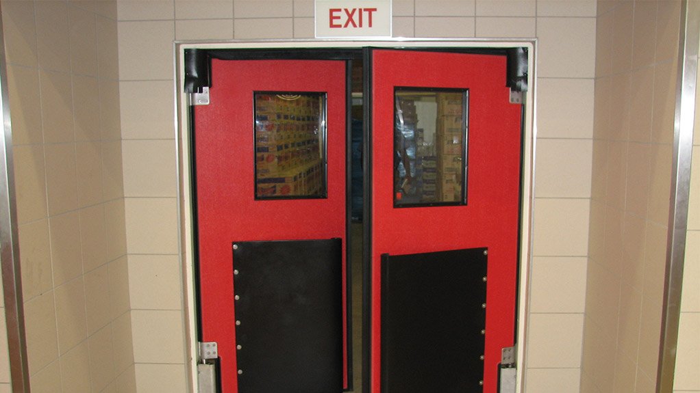 Attractive And Tough - Apex Sr 9000 Traffic Door