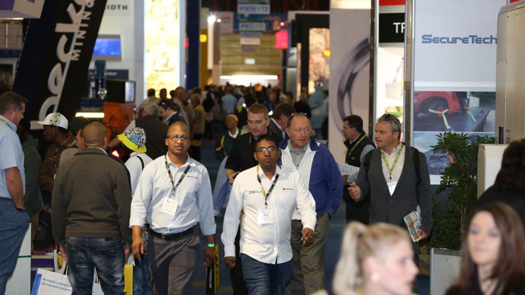 PACKED HALLS Electra Mining Africa 2018 will be spread over six halls, three marquees and outside exhibition areas