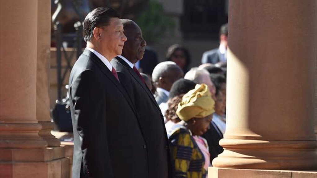 Chinese President Xi Jinping & President Cyril Ramaphosa