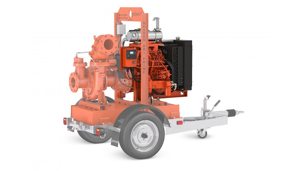 NC150S DRI-PRIME PUMP The Godwin NC150S, along with all diesel pumps in the Godwin S series, can be controlled remotely from anywhere in the world