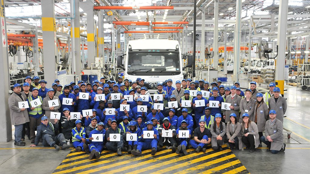 FAW’s Coega plant produces 4 000th truck