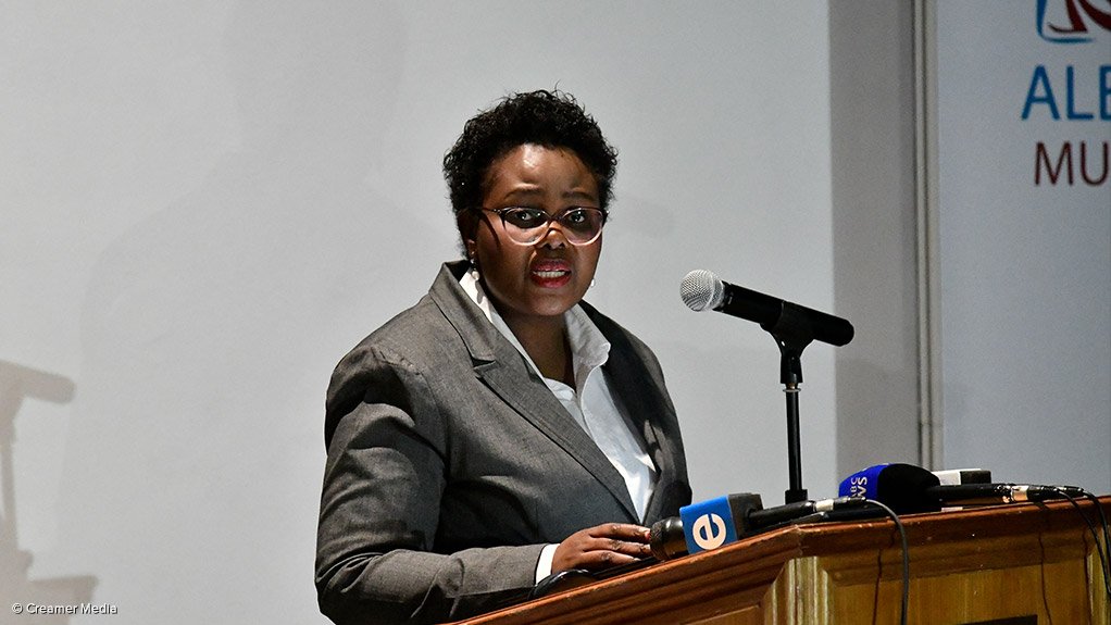 Science and Technology Minister Mmamoloko Kubayi-Ngubane