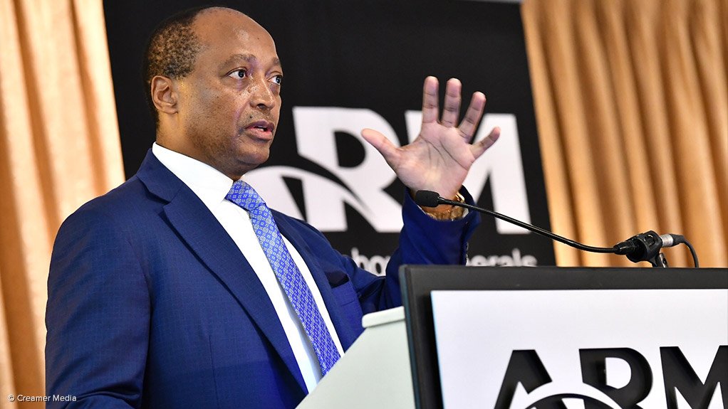 African Rainbow Minerals executive chairperson Patrice Motsepe