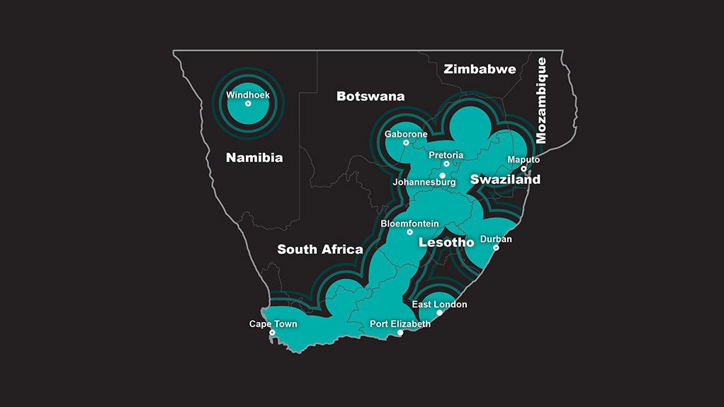 Jaguar's EV network coverage