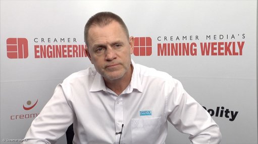 Simon Andrews Vice President Sales for Sandvik Mining