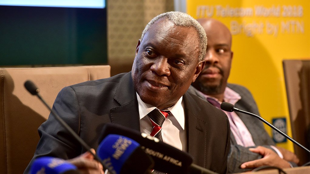 Telecommunications Minister Siyabonga Cwele