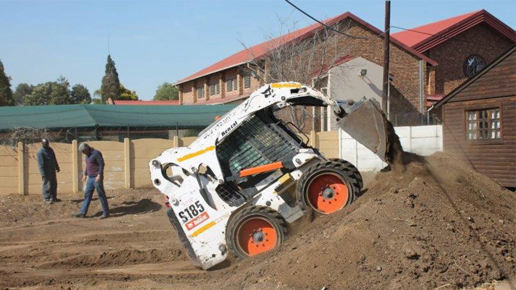 Bobcat skidsteer helps Stepping Stone extension get off the ground