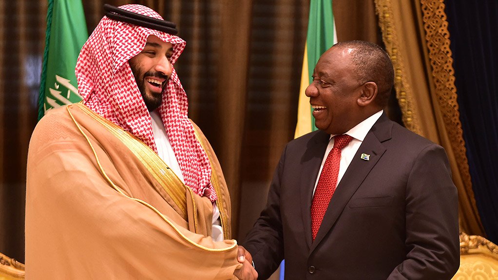 President Cyril Ramaphosa met with Saudi Arabia Crown Prince Mohamed bin Salman during a State visit to the Kingdom of Saudi Arabia in July