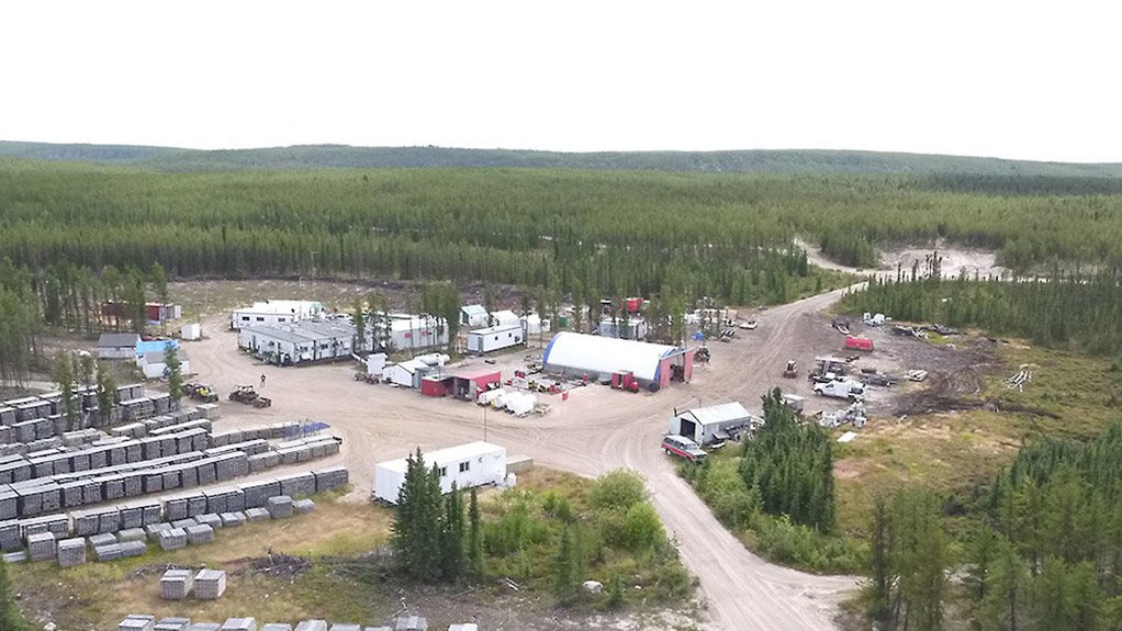 The Wheeler River camp in Canada.