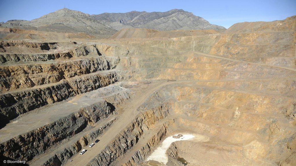 The Mountain Pass mine in California.