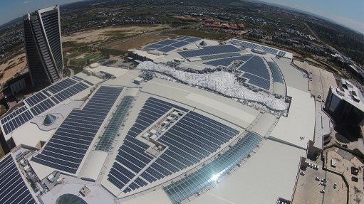 Mall of Africa's rooftop solar photovoltaic system 
