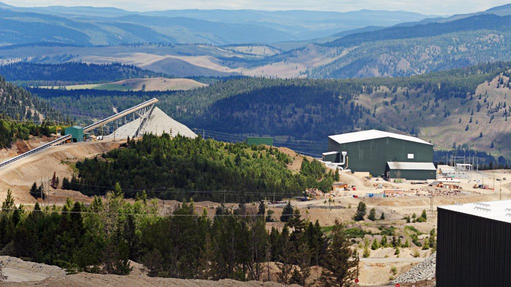 The Copper Mountain mine, near Princeton, British Columbia.