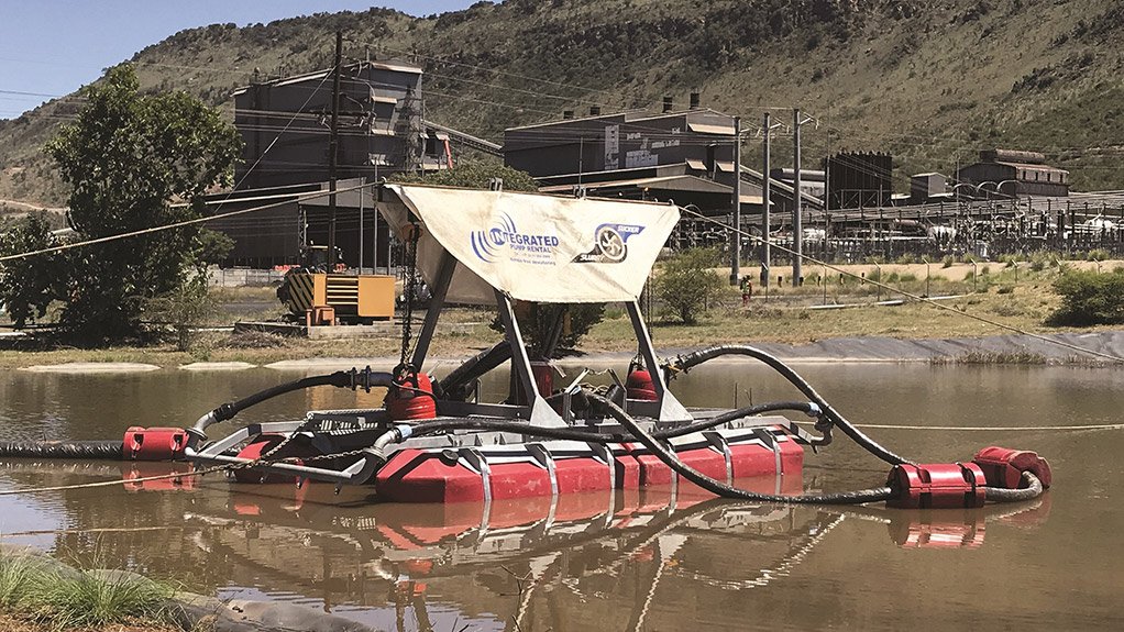 Integrated Pump Rental Slurrysucker Relieves Silting At Chrome Operation