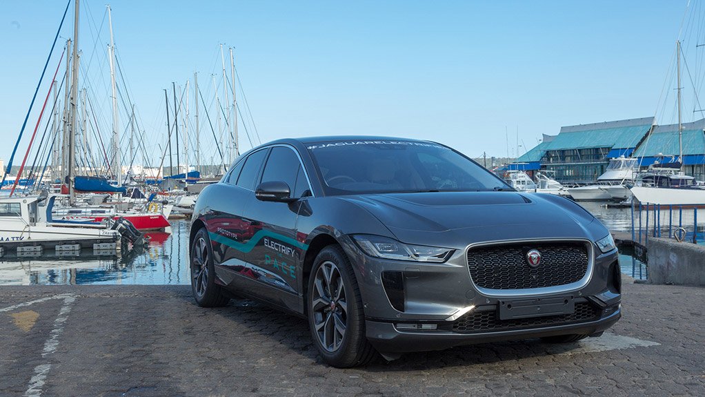 The I-Pace in Durban