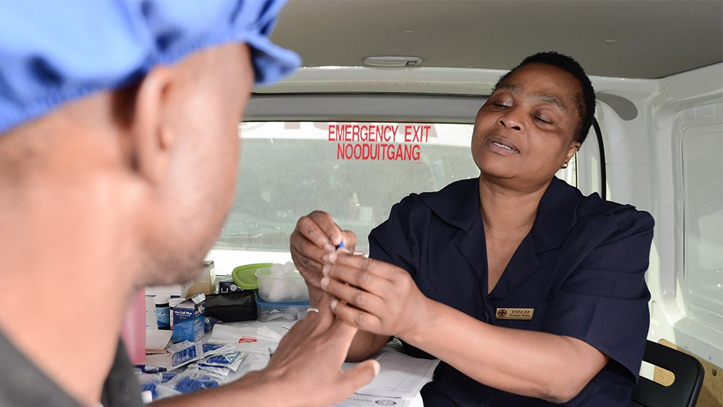 Engen Driver Wellness sees Western Cape truck drivers roll up their sleeves and get tested