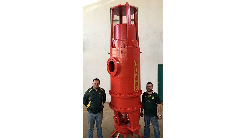 The HIPPO High Volume; High Head; Medium/High 
Voltage Flameproof Submersible Slurry Pump®  