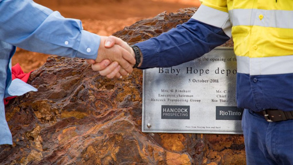 Hancock and Rio Tinto open new Pilbara mine
