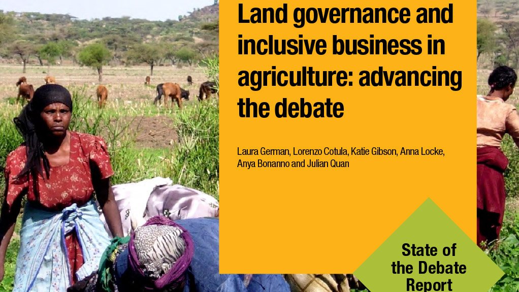 Land governance and inclusive business in agriculture: advancing the debate