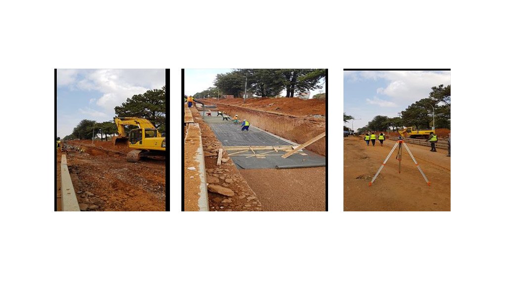 Turffontein Storm water Phase 1B is 80% complete