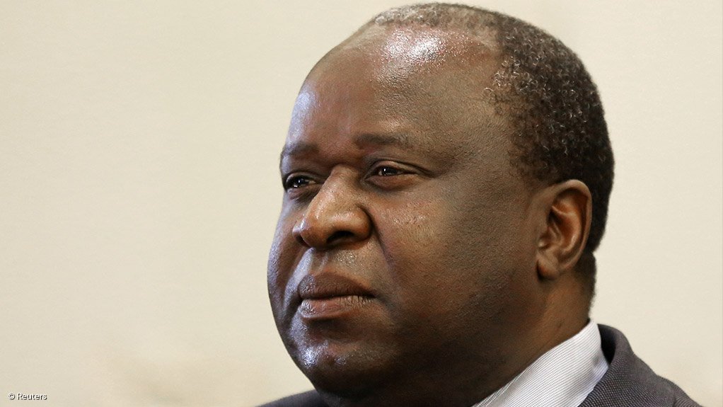 Finance Minister Tito Mboweni