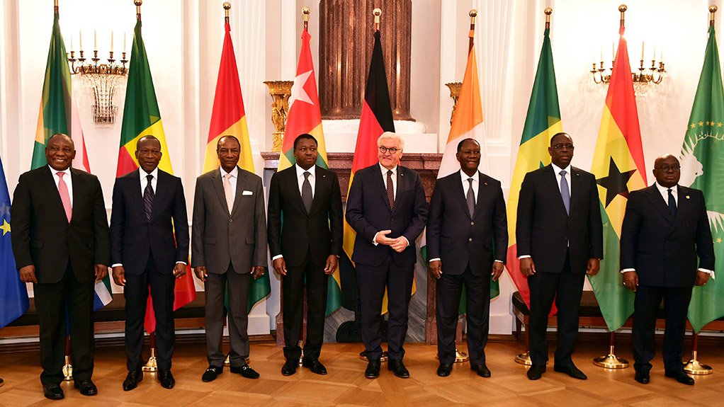 President Cyril Ramaphosa and Heads of State of countries which are part of the G20 Compact with Africa