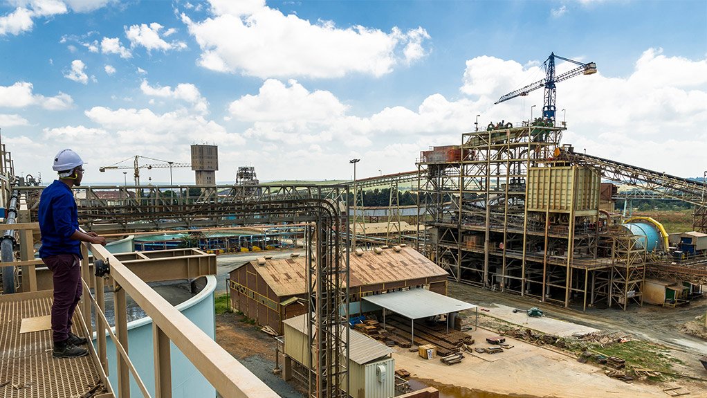 DRDGold will upgrade this Driefontein 2 plant as part of Phase 1.
