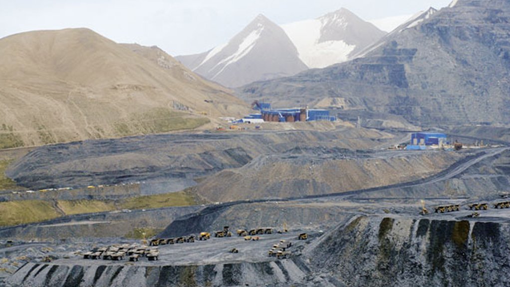 The Kumtor mine, in Kyrgyzstan 