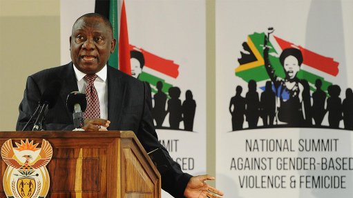 'We hear you and we will not fail you' – Ramaphosa tells GBV delegates