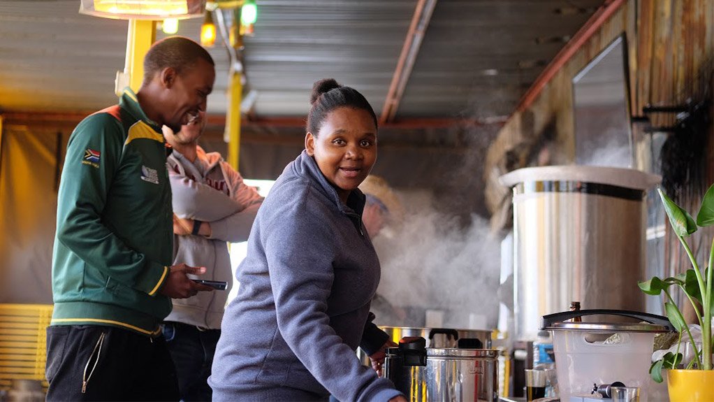 LOVE LOCAL BREW
Brewing in Soweto headed by Apiwe Nxusani-Mawela
