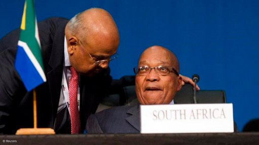 Zuma to Gordhan: 'Can we do what Dudu wants?'