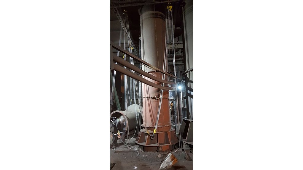 Rio-Carb successfully revamps storage bins at smelter furnace