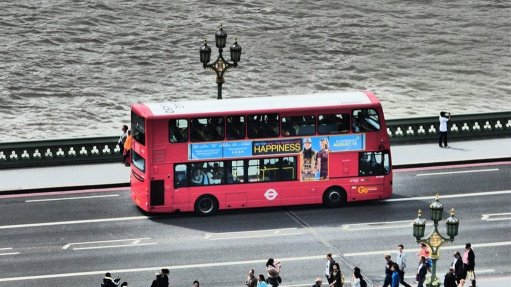 First fuel cell double decker bus.