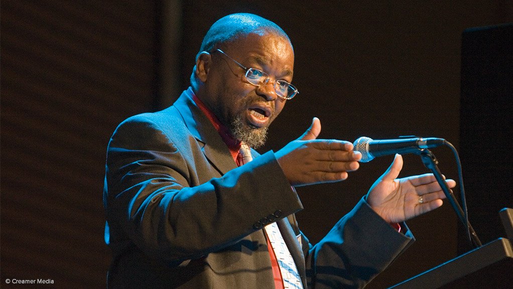Minister of Mineral Resources Gwede Mantashe 